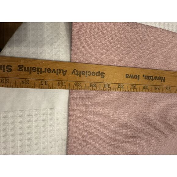 Eliza J Pink Sz 4 Shift Knee Length Sleeveless Dress Tweed Light Academic - Picture 5 of 10